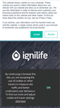 Mobile Screenshot of ignilife.com